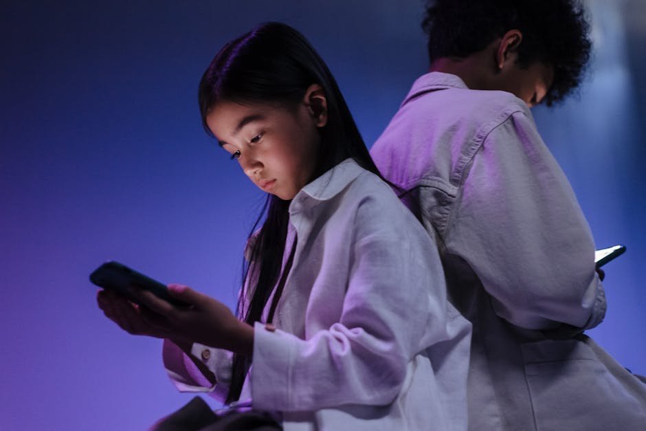 Kids using apps for math learning