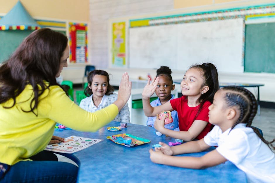 Group classroom activity for math learning
