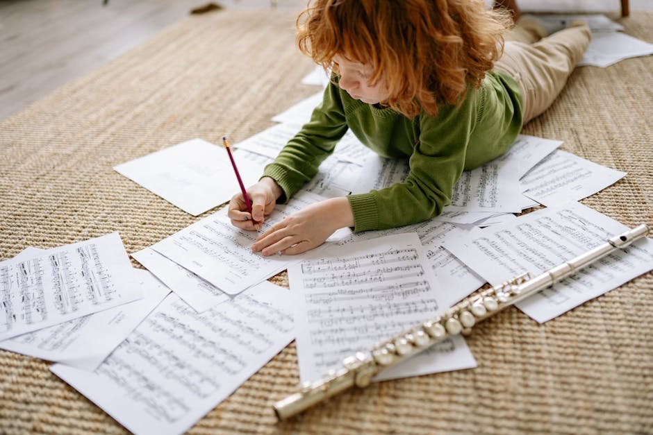 Child concentration practice for math learning