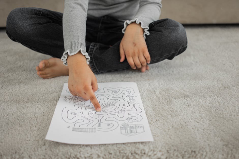 Child digital worksheet for math learning