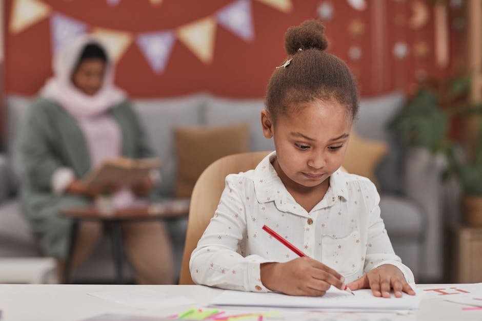Child times table duration for math learning