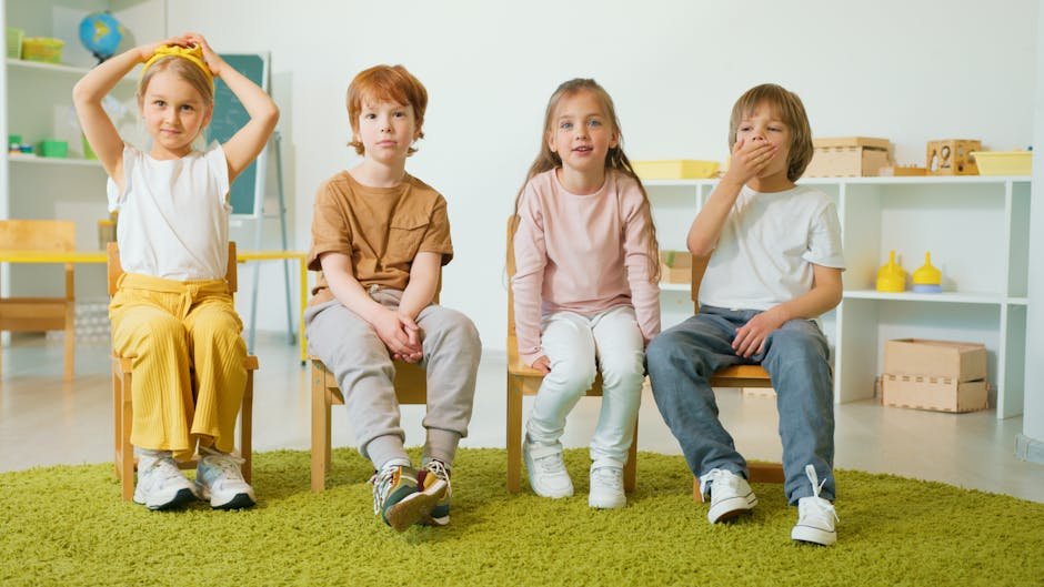 Anxious child classroom for math learning