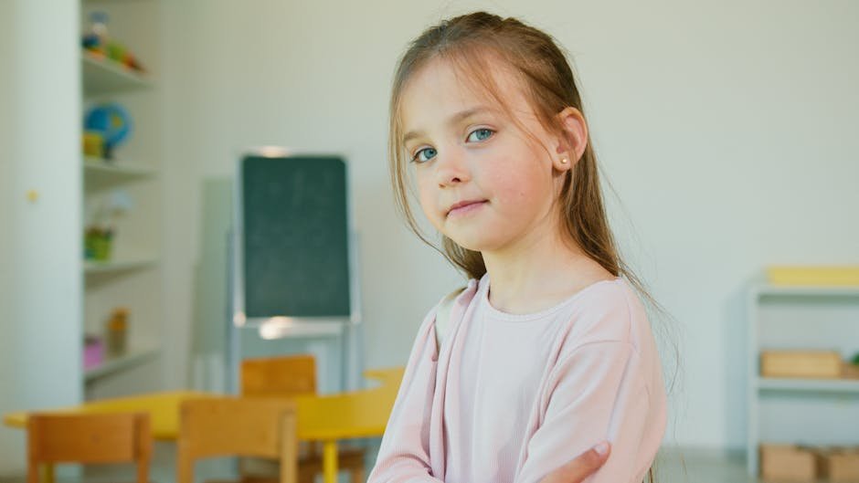 Child self-esteem classroom for math learning