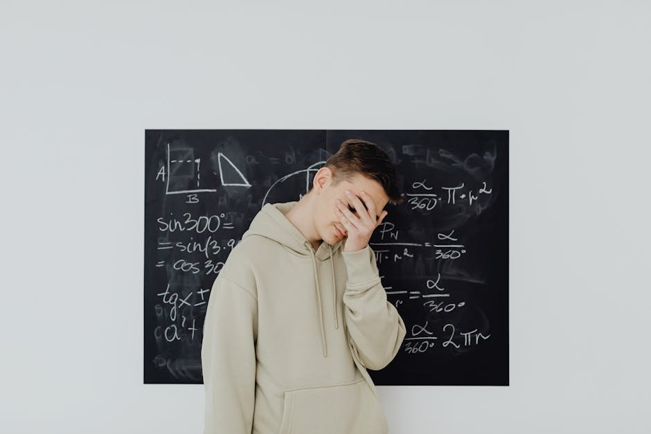 Girl math anxiety for math learning