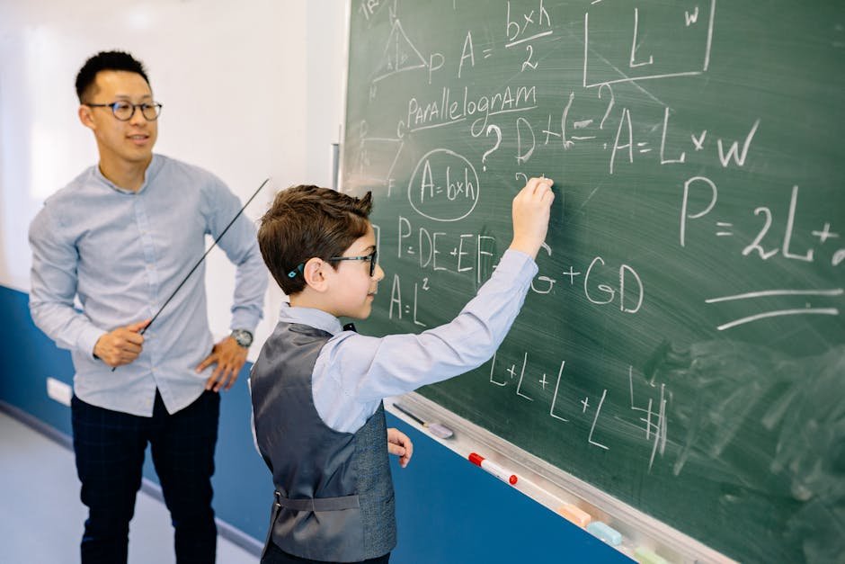 Commute child math for math learning