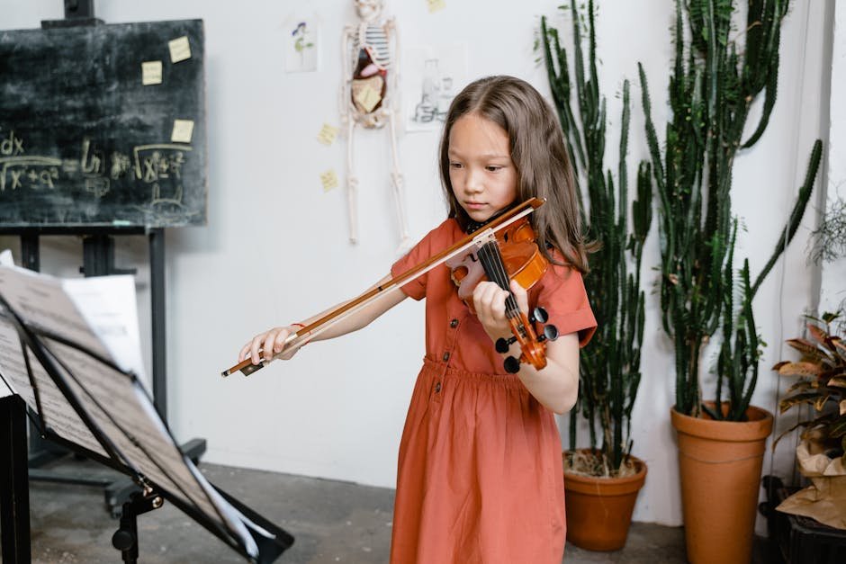Children music math for math learning