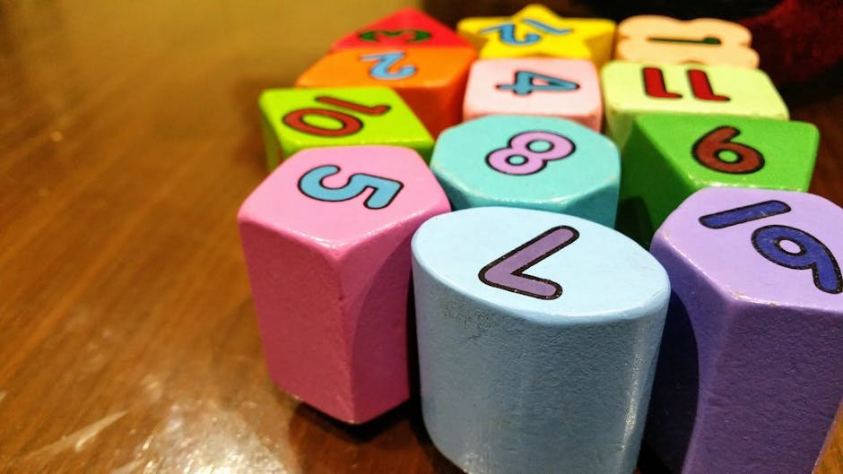 Math toys children for math learning