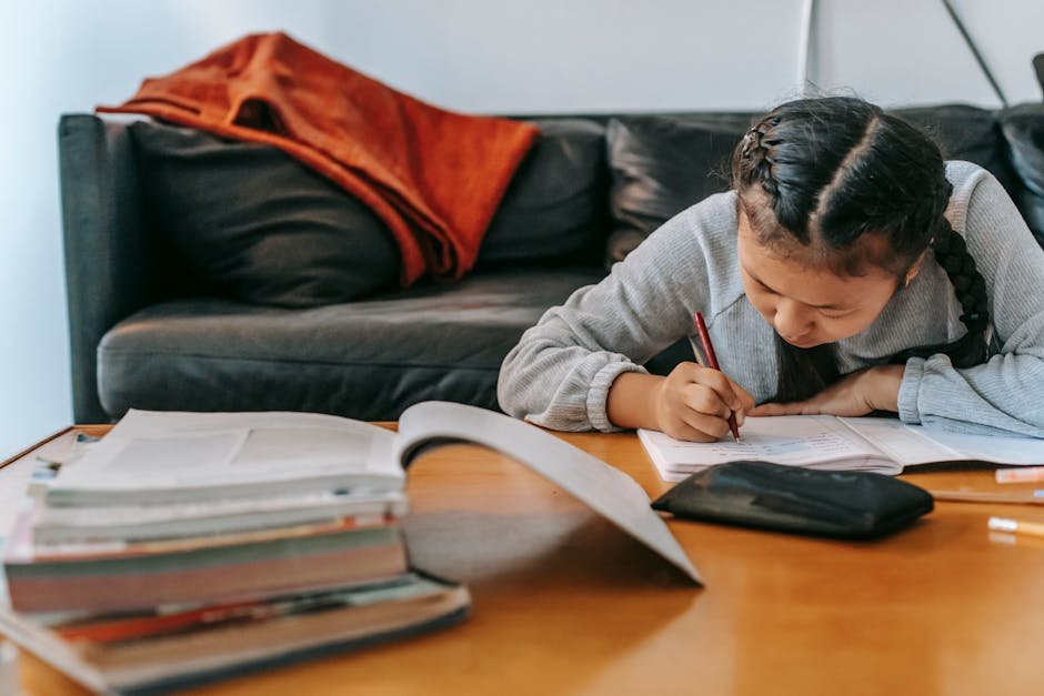 Child workbook selection for math learning