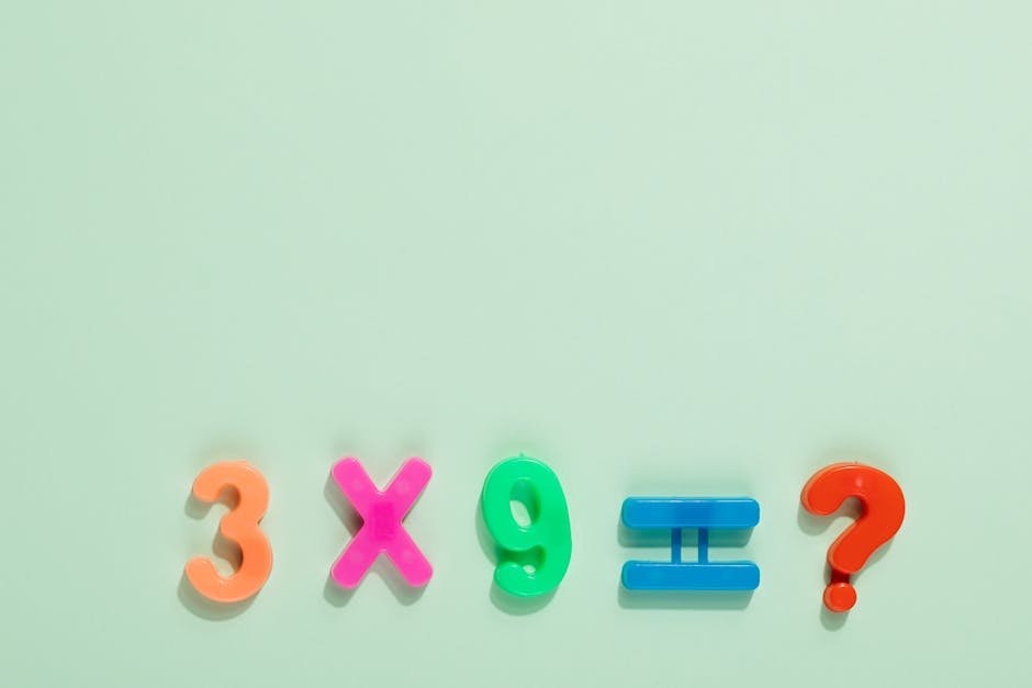 Athlete math multiplication for math learning