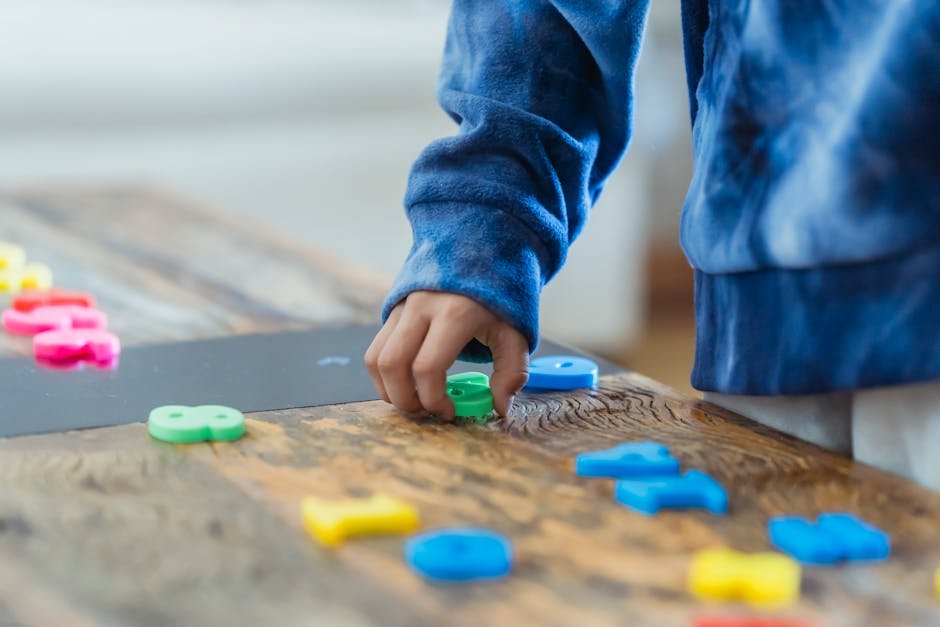 Child math table for math learning