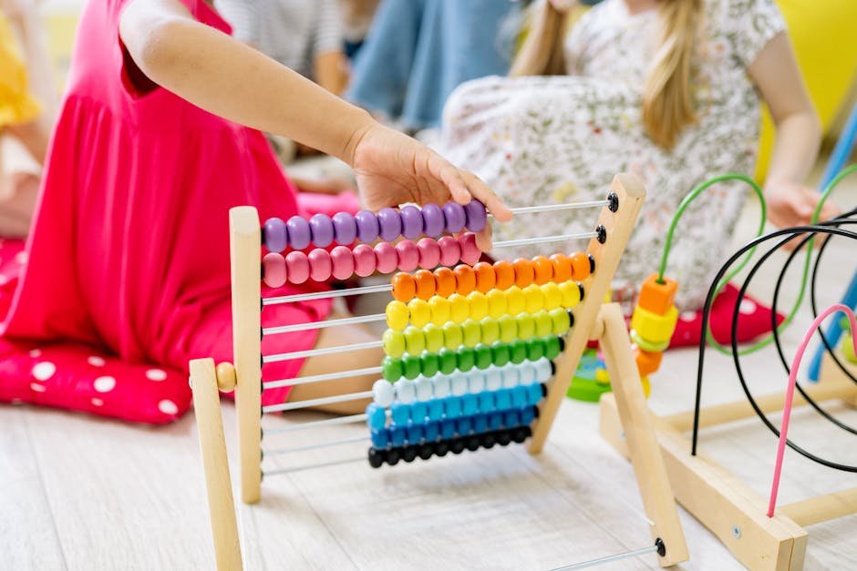Child small math for math learning